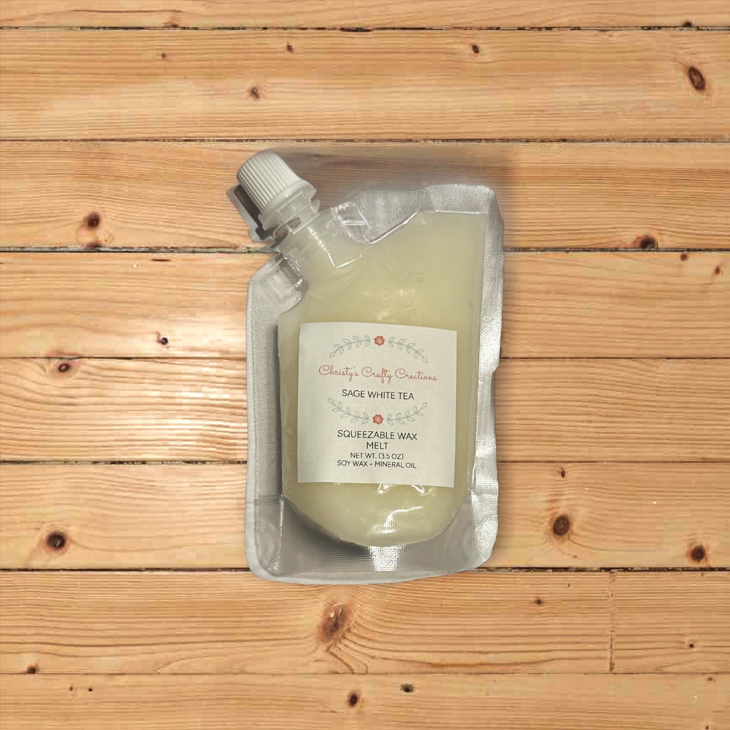 Squeezable Wax Melt – 3.5 oz Soy & Mineral Oil Blend